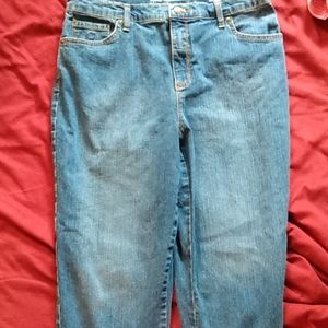 Ladies Gloria Vanderbilt  ' Capri denim-washed